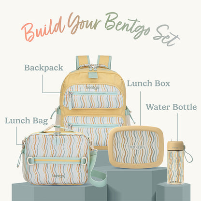 Bentgo® Kids Whimsy & Wonder Prints Lunch Box - Wavy | This Lunch Box Is Perfect To Build Your Bentgo Set