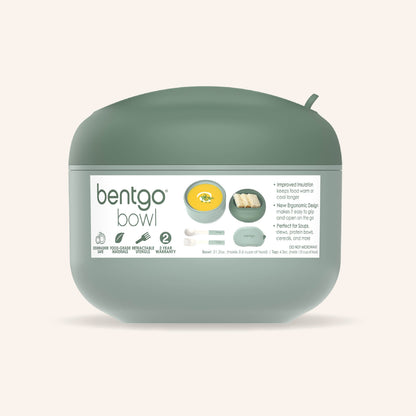 Bentgo® Bowl (2-Pack) - Khaki Green | Packaging