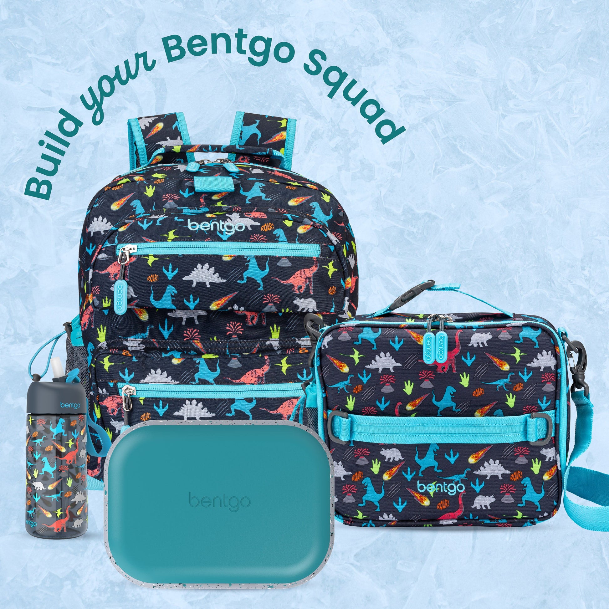 Bentgo® Chill Kids Lunch Box - Truly Teal Speckle | Build Your Bentgo Squad